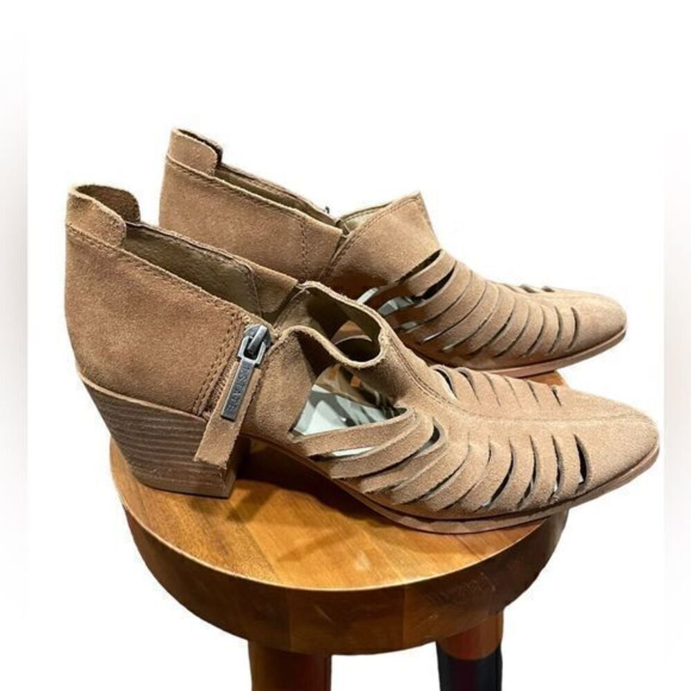 1. STATE heels shoes 7.5Mβ38 7.5 M leather cut out